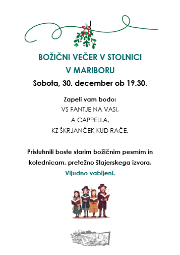 Božični večer v mariborski stolnici